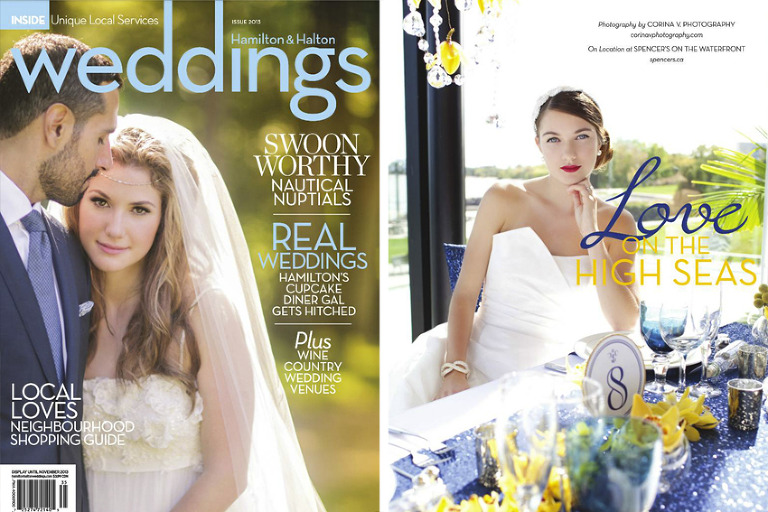 Nautical Wedding Hamilton Halton Weddings Magazine Corina V
